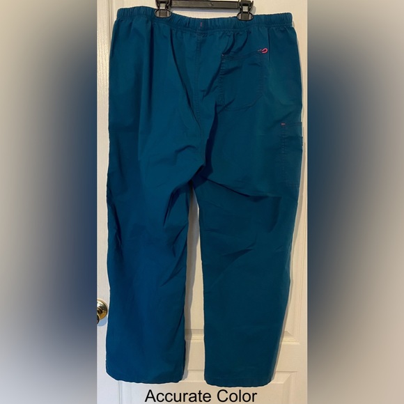 EUC Spread Good Cheer! Dark Aqua Teal Pants - Picture 6 of 10